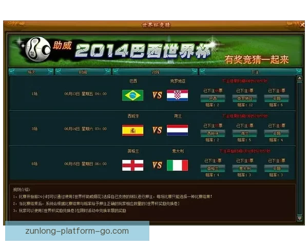 世界杯竞猜游戏规则全解析与趣味参与攻略指南